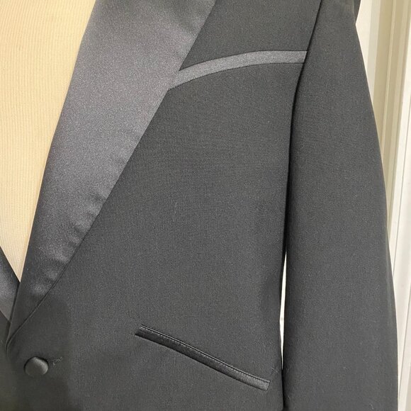 42 Reg Raffinati Formal Short Tuxedo Mens Western Style Jacket - Picture 3 of 7